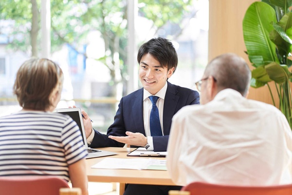 店舗で相談ができて安心！